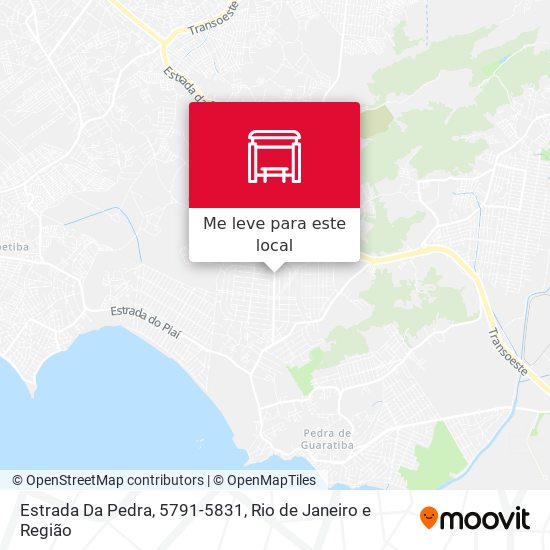 Estrada Da Pedra, 5791-5831 mapa