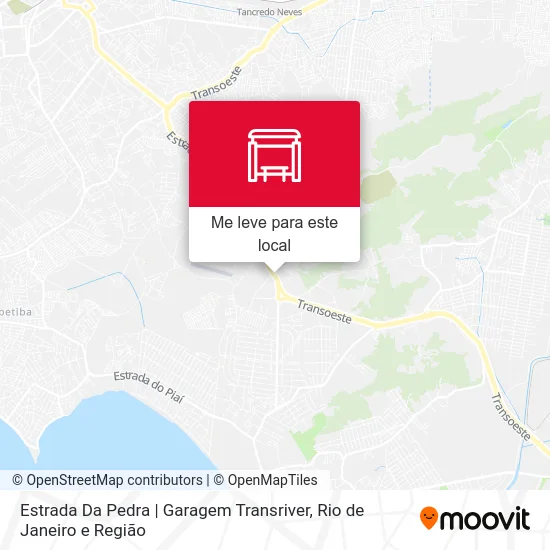 Estrada Da Pedra | Garagem Transriver mapa