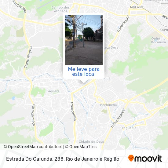 Estrada Do Cafundá, 238 mapa