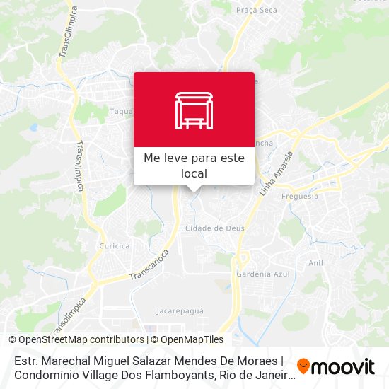 Estr. Marechal Miguel Salazar Mendes De Moraes | Condomínio Village Dos Flamboyants mapa