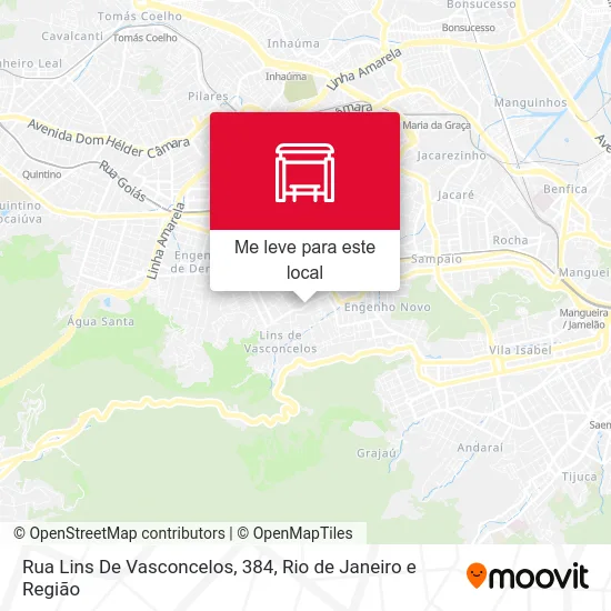 Rua Lins De Vasconcelos, 384 mapa