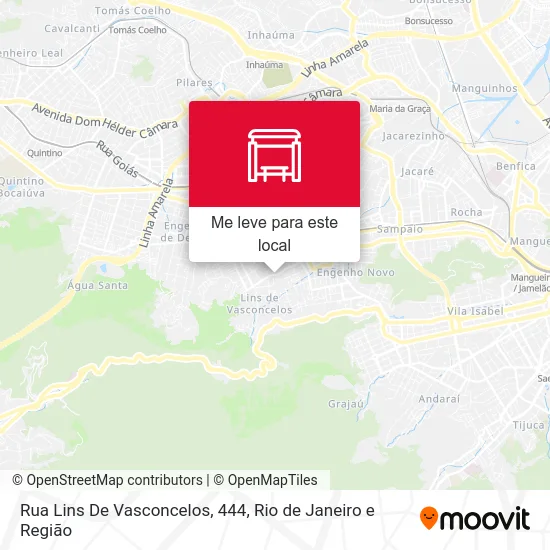 Rua Lins De Vasconcelos, 444 mapa