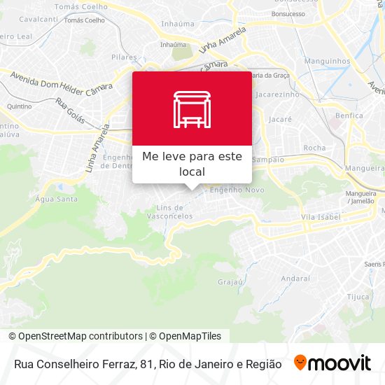 Rua Conselheiro Ferraz, 81 mapa