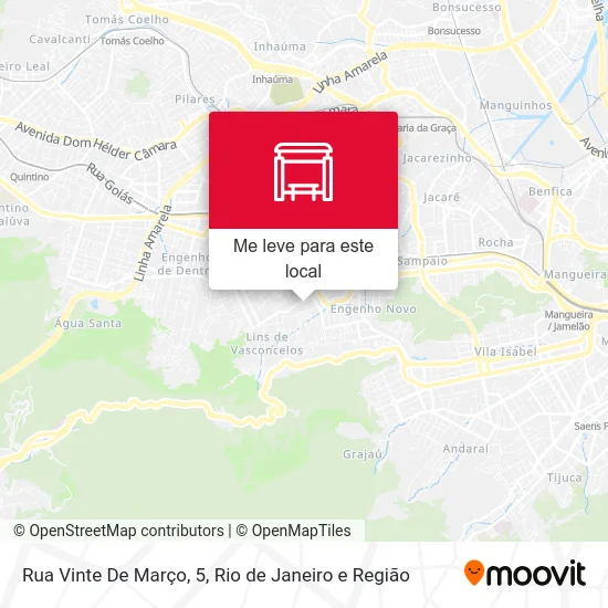 Rua Vinte De Março, 5 mapa