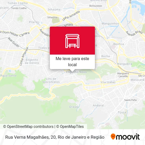 Rua Verna Magalhães, 20 mapa