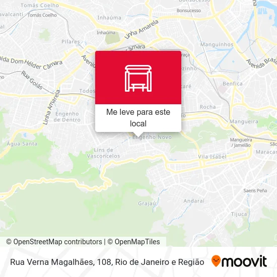Rua Verna Magalhães, 108 mapa