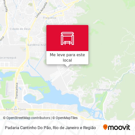 Padaria Cantinho Do Pão mapa