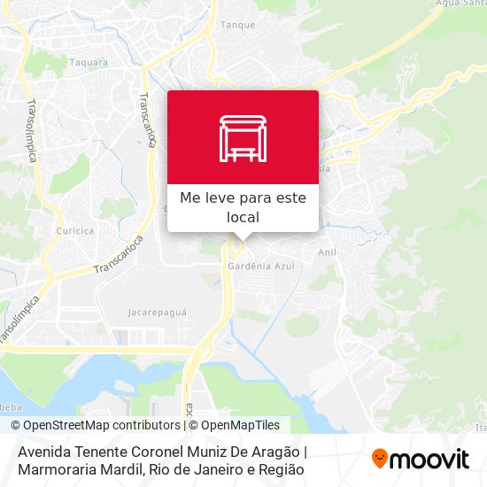 Avenida Tenente Coronel Muniz De Aragão | Marmoraria Mardil mapa