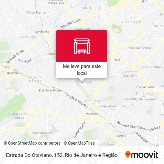 Estrada Do Otaviano, 152 mapa