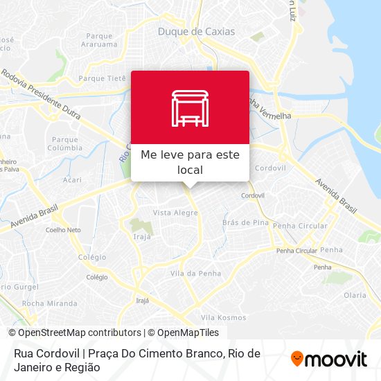 Rua Cordovil | Praça Do Cimento Branco mapa