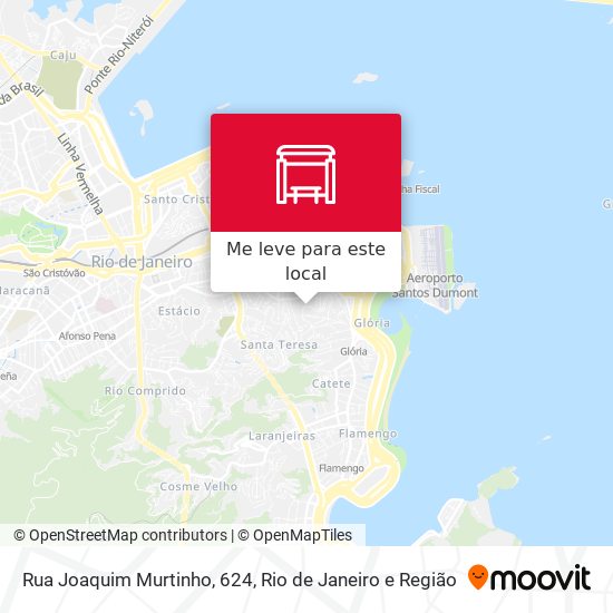 Rua Joaquim Murtinho, 624 mapa