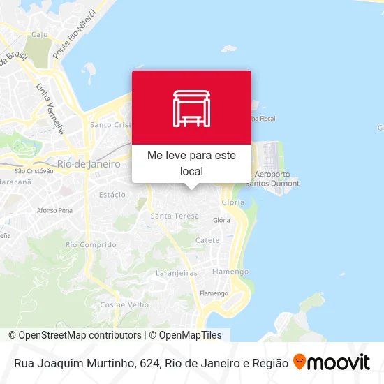 Rua Joaquim Murtinho, 624 mapa