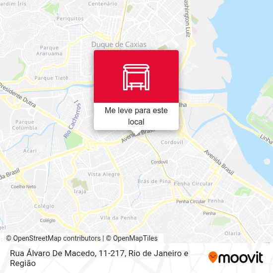 Rua Álvaro De Macedo, 11-217 mapa