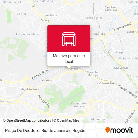 Praça De Deodoro mapa