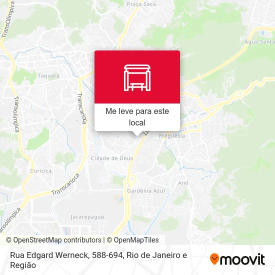 Rua Edgard Werneck, 588-694 mapa