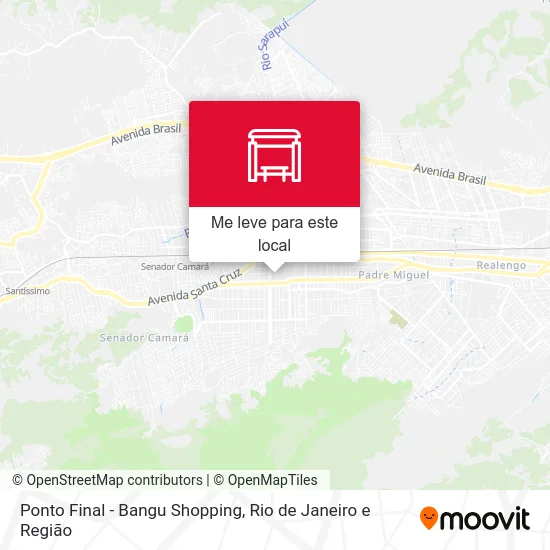 Ponto Final - Bangu Shopping mapa