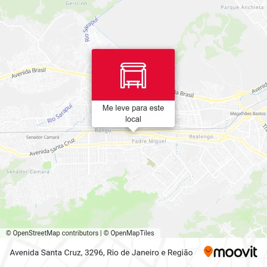 Avenida Santa Cruz, 3296 mapa