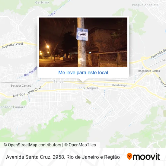 Avenida Santa Cruz, 2958 mapa