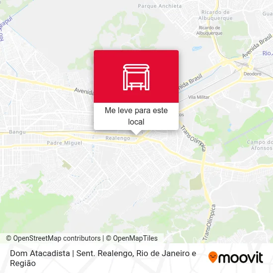 Dom Atacadista | Sent. Realengo mapa