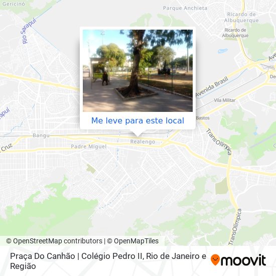 Praça Do Canhão | Colégio Pedro II mapa