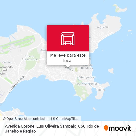Avenida Coronel Luís Oliveira Sampaio, 850 mapa