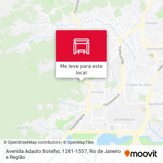 Avenida Adauto Botelho, 1281-1557 mapa