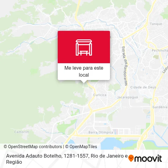 Avenida Adauto Botelho, 1281-1557 mapa
