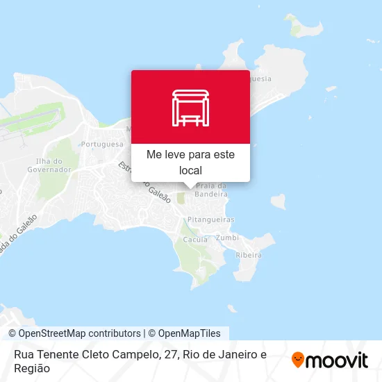Rua Tenente Cleto Campelo, 27 mapa