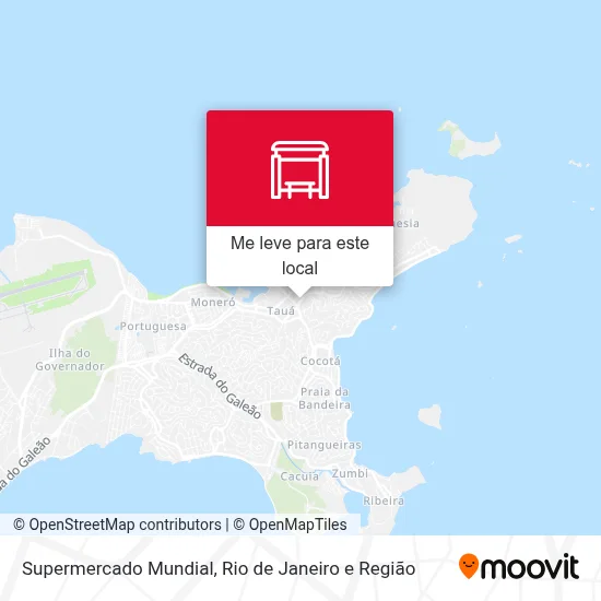 Supermercado Mundial mapa