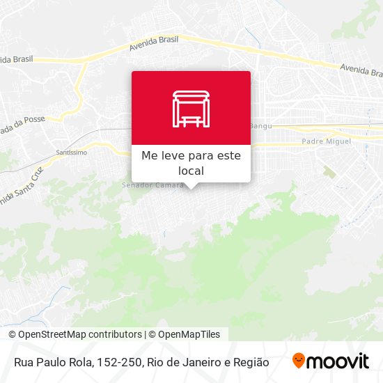 Rua Paulo Rola, 152-250 mapa