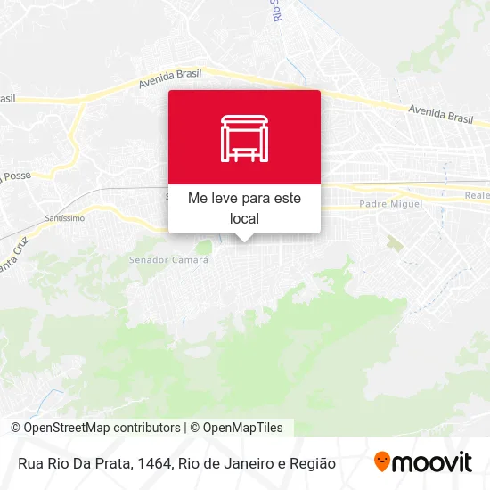 Rua Rio Da Prata, 1464 mapa