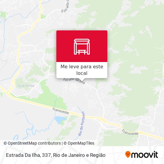 Estrada Da Ilha, 337 mapa
