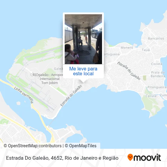 Estrada Do Galeão, 4652 mapa