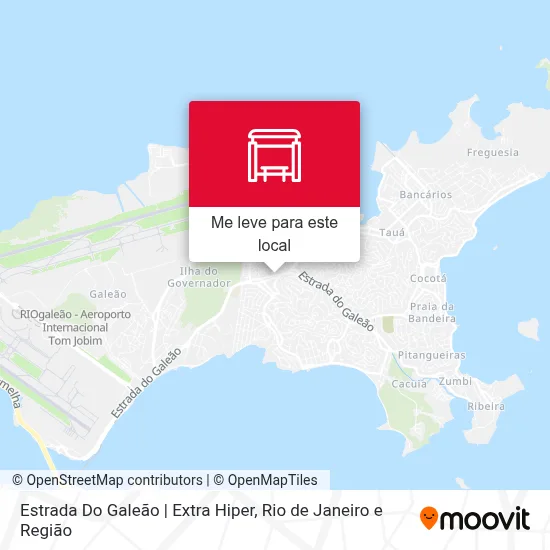 Estrada Do Galeão | Extra Hiper mapa