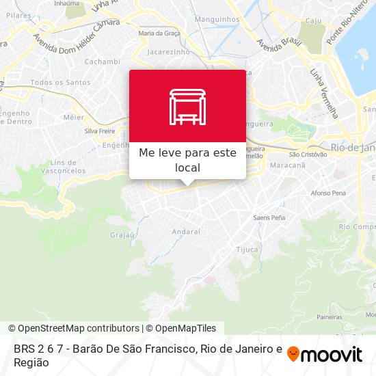 BRS 2 6 7 - Barão De São Francisco mapa