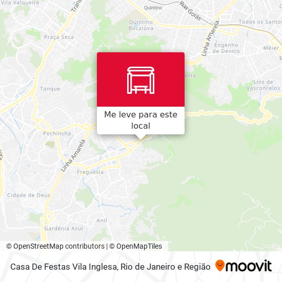 Casa De Festas Vila Inglesa mapa