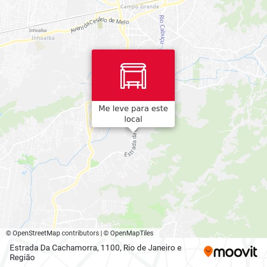 Estrada Da Cachamorra, 1100 mapa