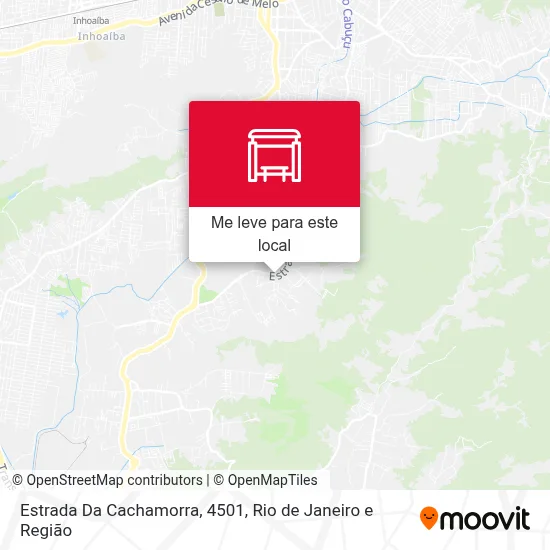 Estrada Da Cachamorra, 4501 mapa