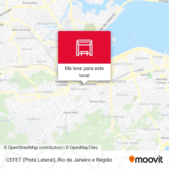 CEFET (Pista Lateral) mapa