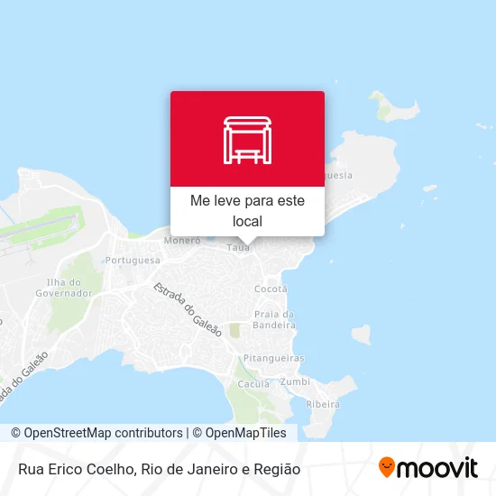 Rua Erico Coelho mapa