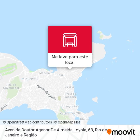 Avenida Doutor Agenor De Almeida Loyola, 63 mapa