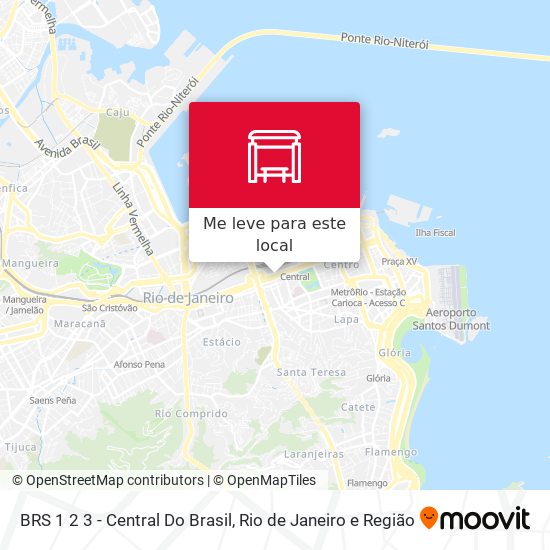 BRS 1 2 3 - Central Do Brasil mapa