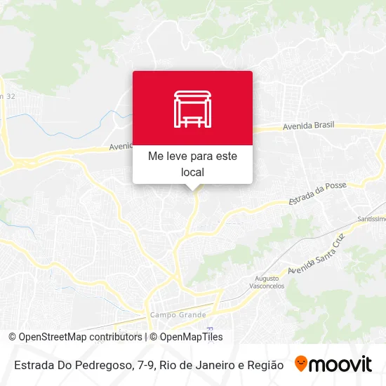 Estrada Do Pedregoso, 7-9 mapa