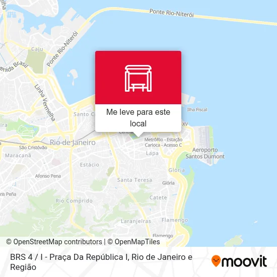 BRS 4 / I - Praça Da República I mapa