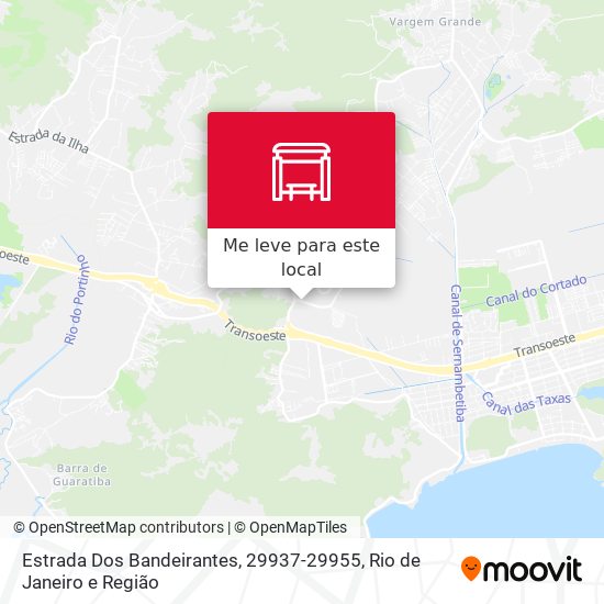 Estrada Dos Bandeirantes, 29937-29955 mapa