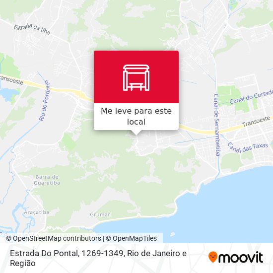 Estrada Do Pontal, 1269-1349 mapa