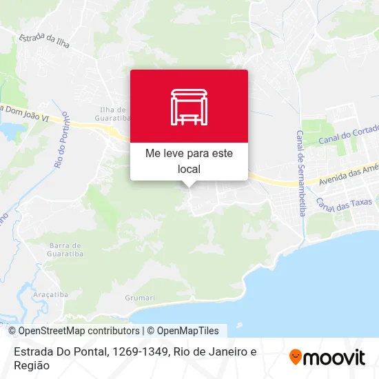 Estrada Do Pontal, 1269-1349 mapa