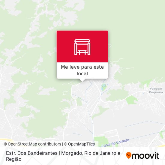 Estr. Dos Bandeirantes | Morgado mapa