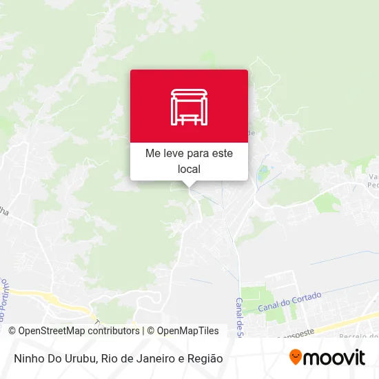 Ninho Do Urubu mapa
