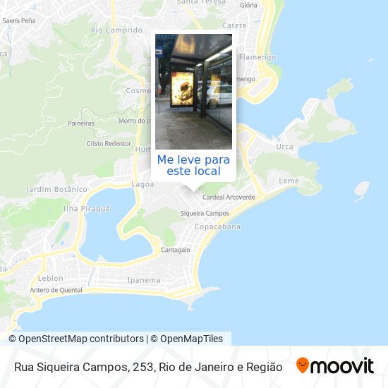 Rua Siqueira Campos, 253 mapa